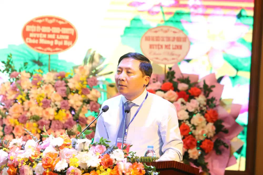 Ông Lê Sỹ Cường đắc cử Chủ tịch Ủy ban MTTQ Việt Nam huyện Mê Linh- Ảnh 2.