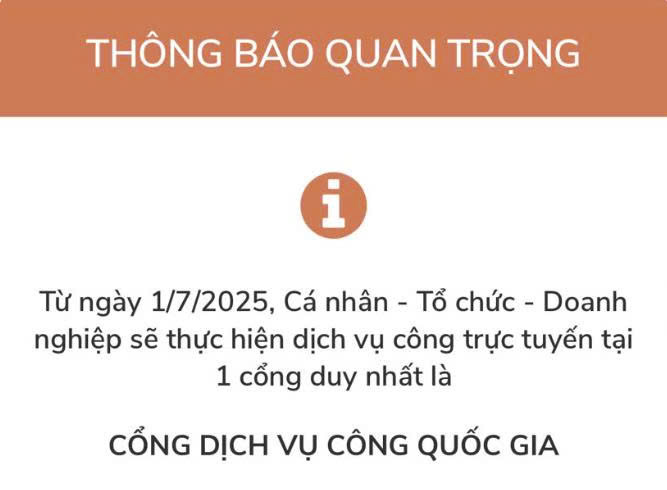 Từ ngày 01/07/2025, người dân thực hiện thủ tục hành chính trên địa bàn thành phố Hà Nội sẽ thực hiện trên Cổng Dịch vụ công quốc gia- Ảnh 1.