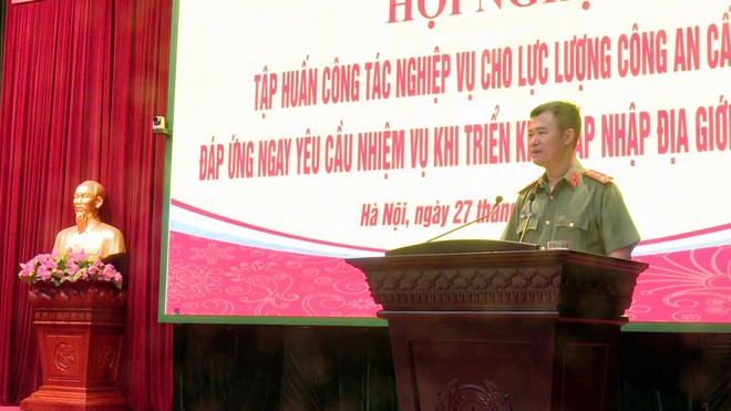 Hà Nội: Hơn 10.200 cán bộ chiến sỹ Công an cấp xã được tập huấn nghiệp vụ chính quyền hai cấp- Ảnh 2.