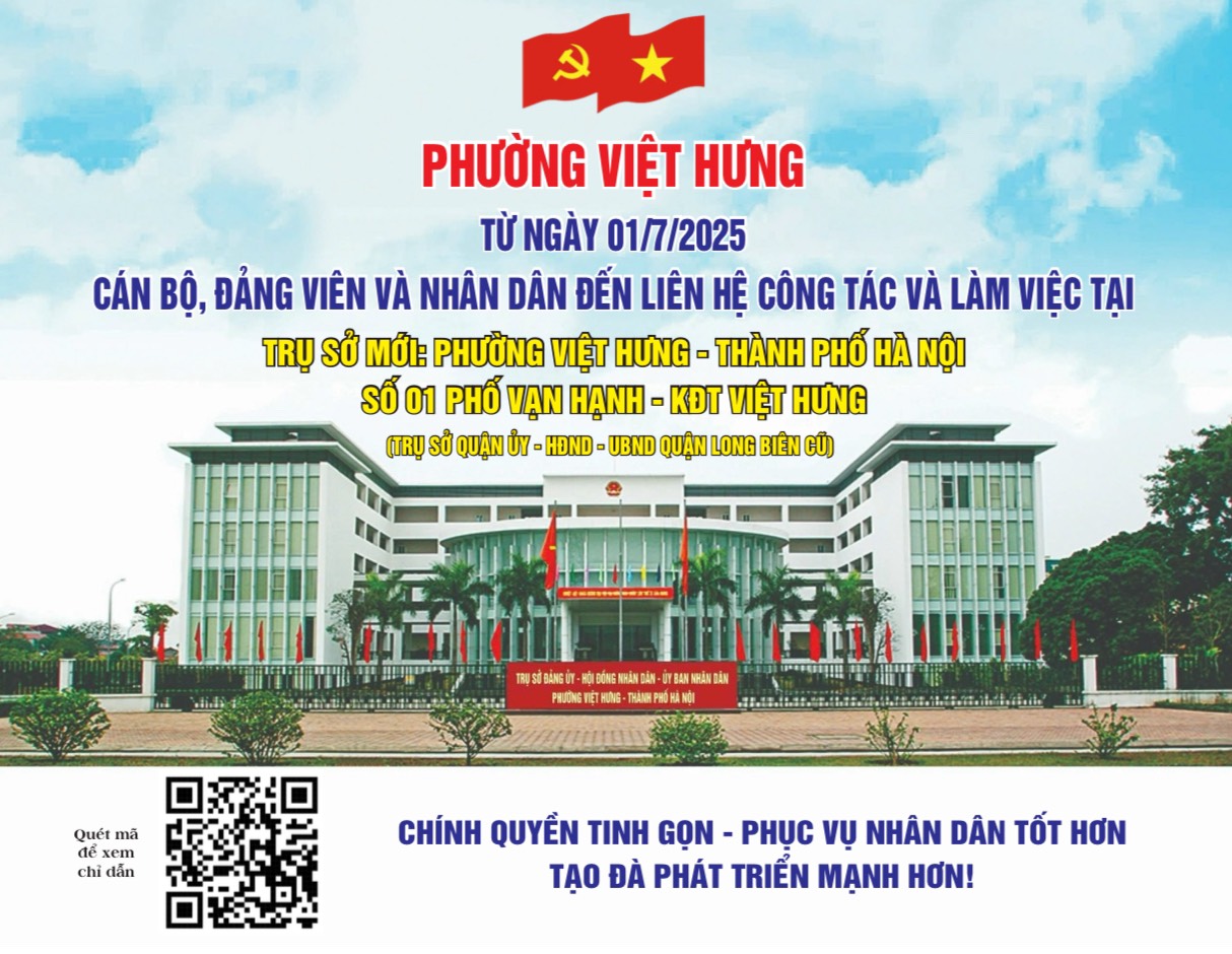 Giới thiệu chung về phường Việt Hưng- Ảnh 3.