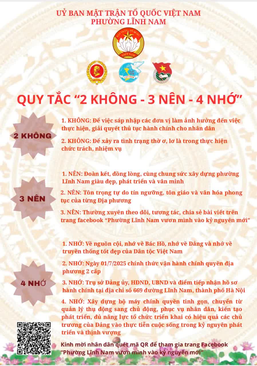 Phường Lĩnh Nam hướng tới phát triển đô thị hiện đại, sinh thái và đáng sống- Ảnh 2.