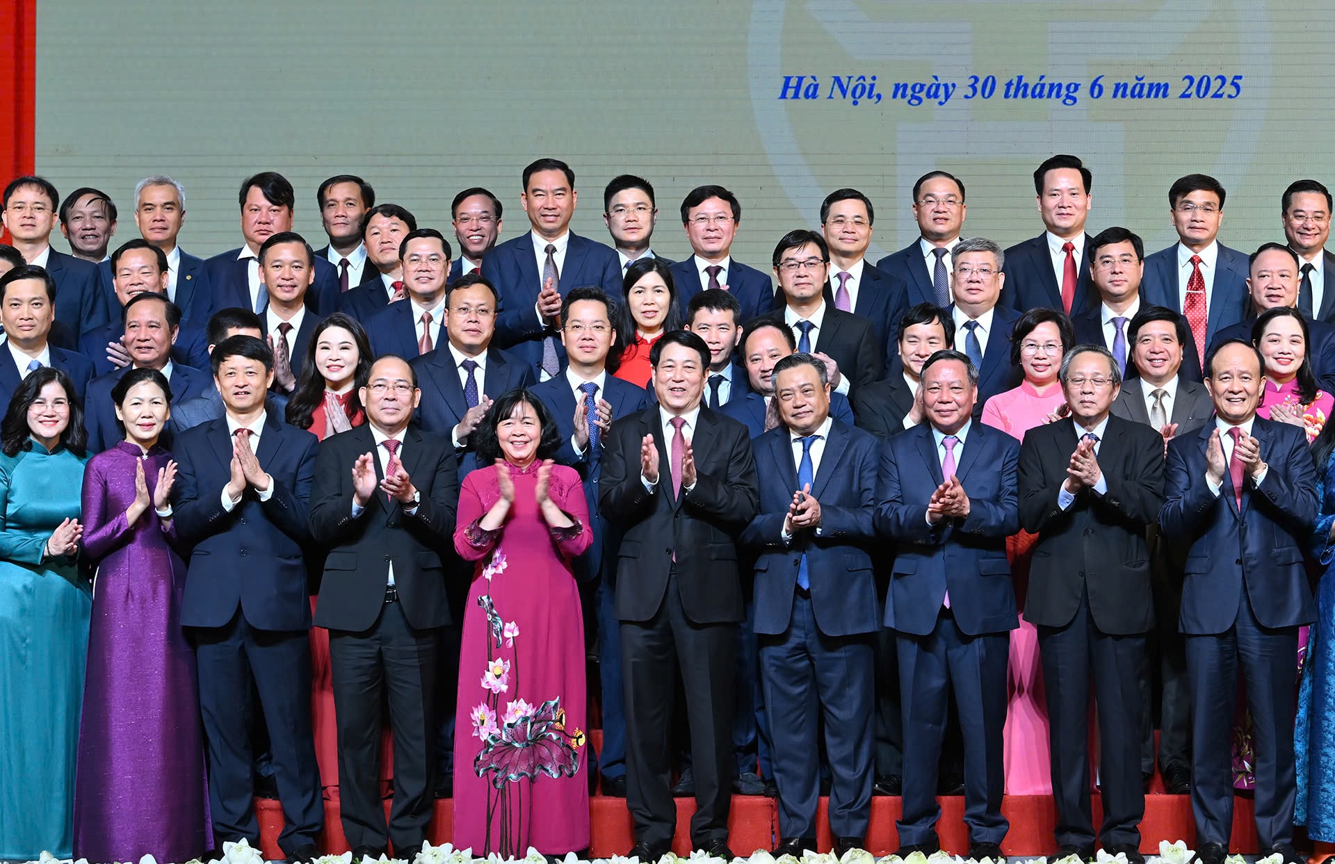 Đón nhận Quyết định về thành lập xã Quang Minh mới- Ảnh 15.