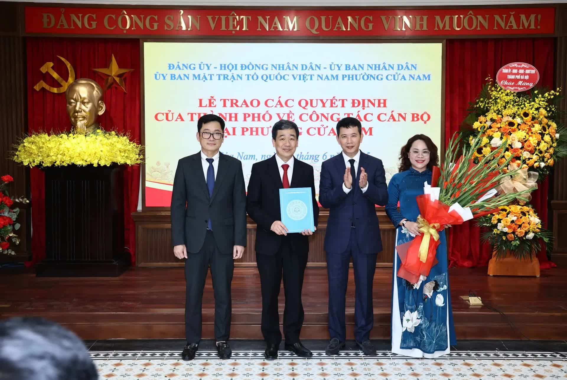 Ông Phạm Tuấn Long là Bí thư Đảng ủy, Chủ tịch HĐND phường Cửa Nam- Ảnh 3.