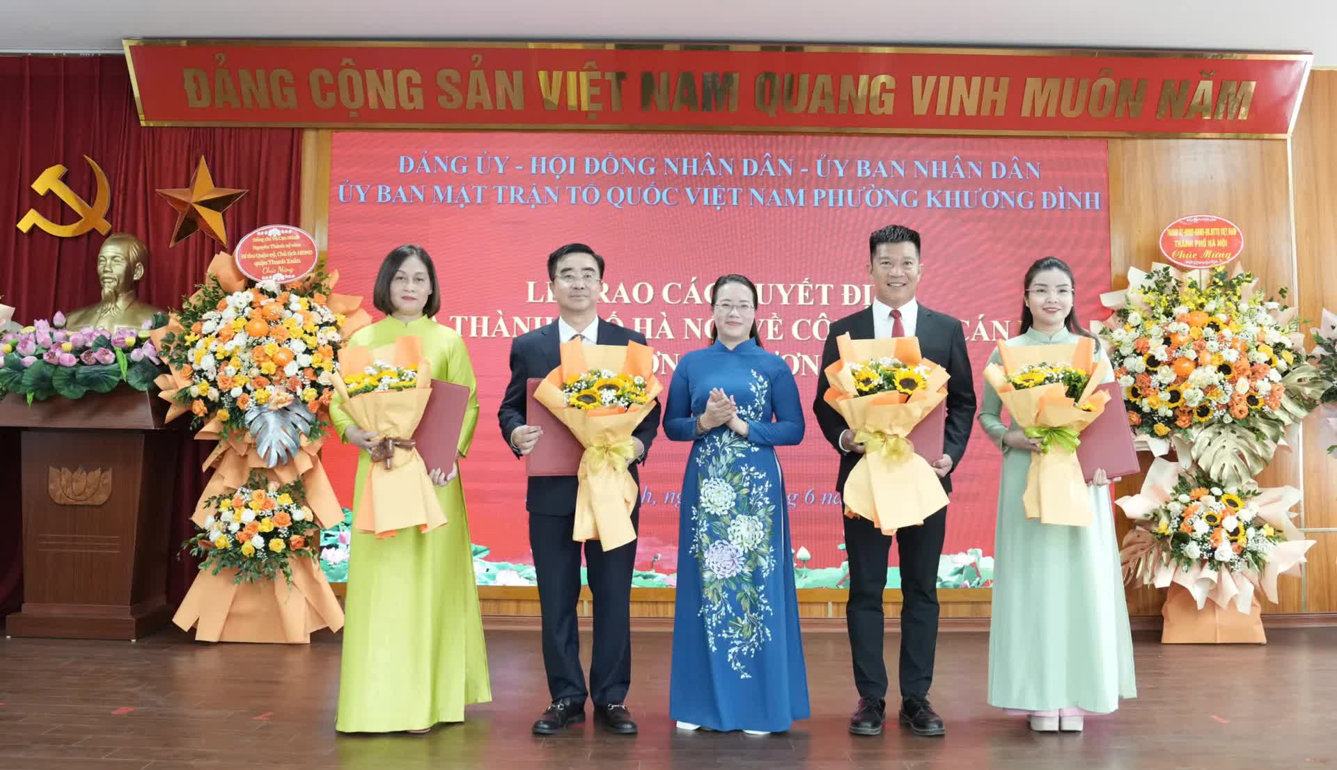 Đồng chí Võ Đăng Dũng giữ chức Bí thư Đảng ủy phường Khương Đình- Ảnh 2.