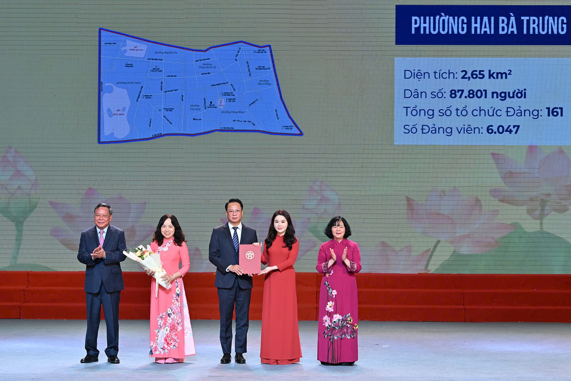 Đón nhận Quyết định về thành lập xã Quang Minh mới- Ảnh 12.