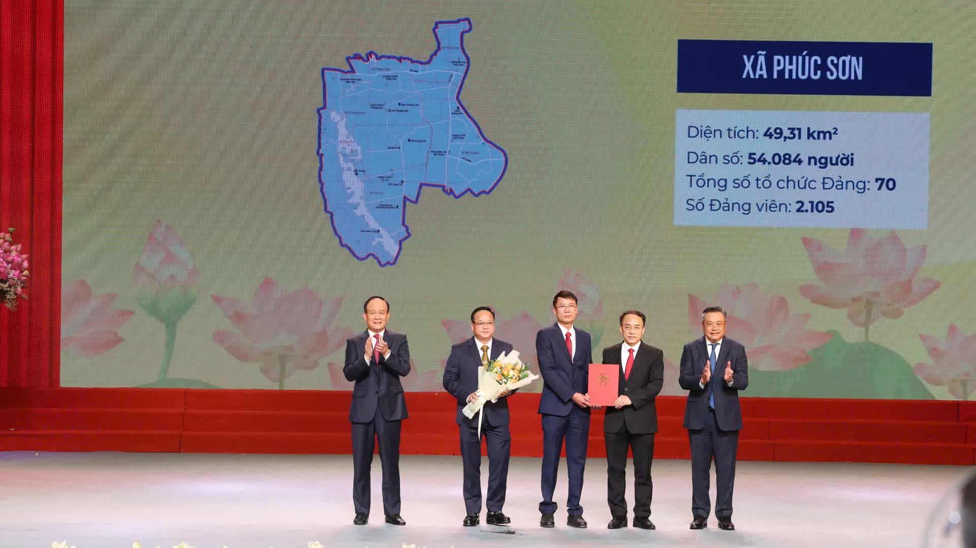 Hà Nội công bố 126 đơn vị hành chính xã, phường mới cùng đội ngũ cán bộ chủ chốt- Ảnh 18.