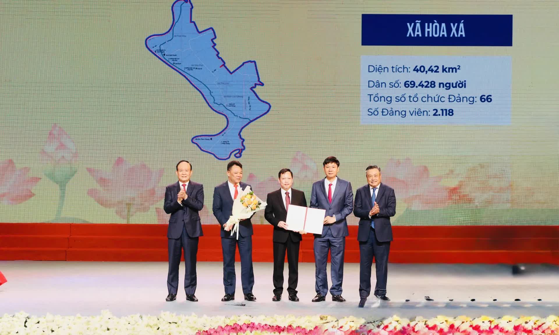 Hà Nội công bố 126 đơn vị hành chính xã, phường mới cùng đội ngũ cán bộ chủ chốt- Ảnh 16.