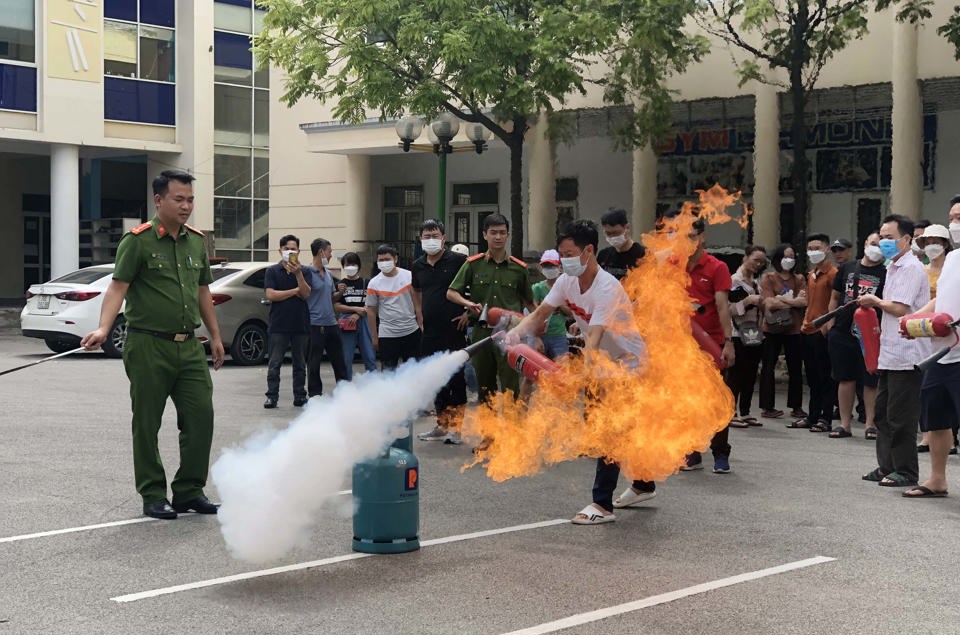 Hà Nội tổ chức khắc phục các hạn chế, thiếu sót trong công tác phòng cháy, chữa cháy và cứu nạn, cứu hộ.- Ảnh 3.