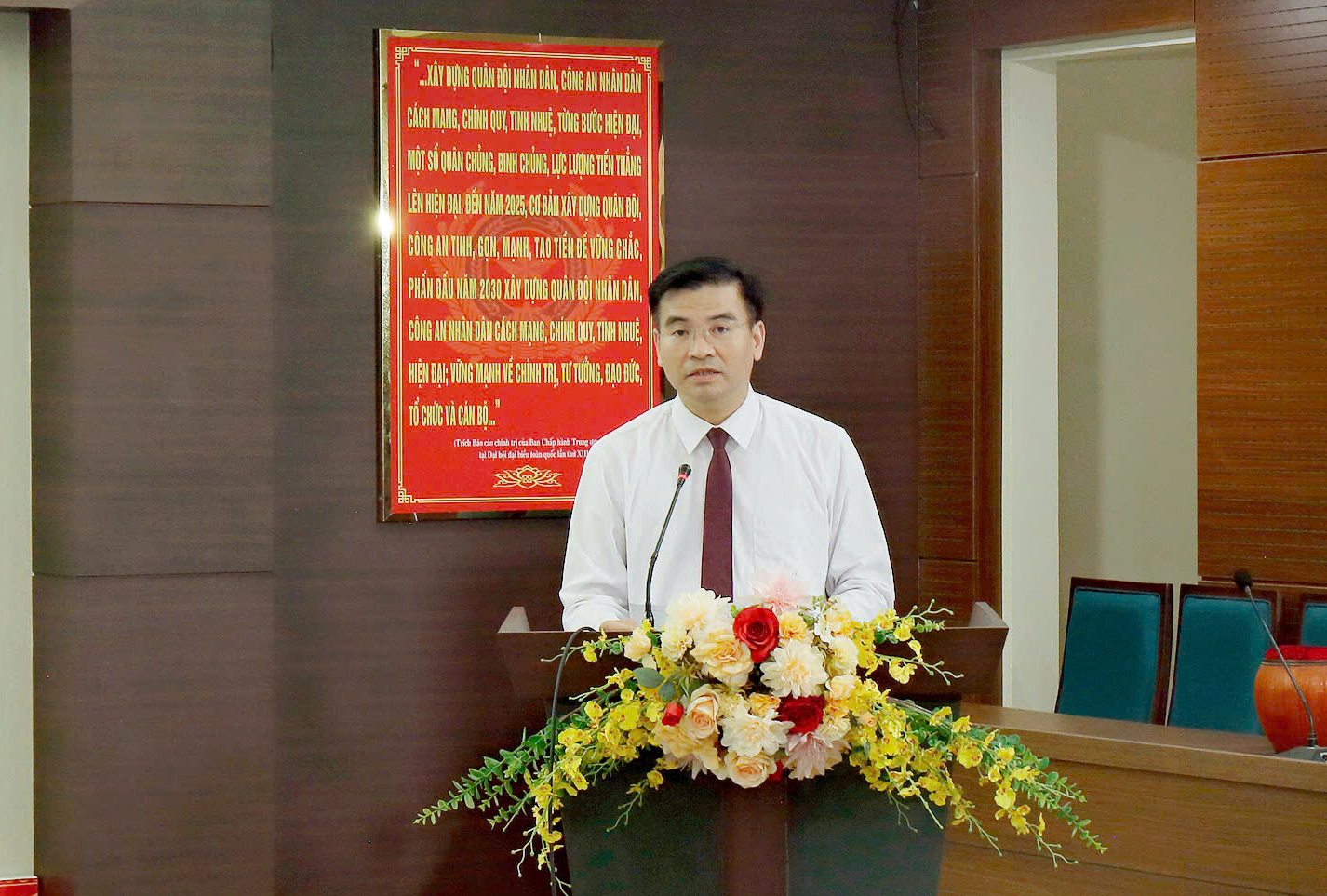 Công an xã Gia Lâm tổ chức Lễ công bố quyết định bổ nhiệm 05 Phó Trưởng Công an xã- Ảnh 2.