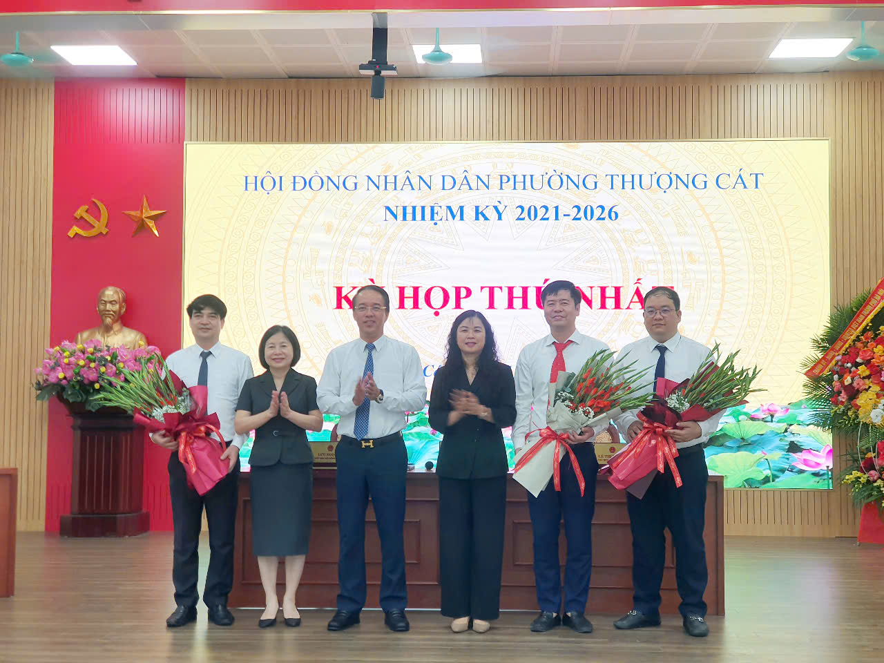 HĐND phường Thượng Cát tổ chức kỳ họp thứ Nhất, nhiệm kỳ 2021-2026- Ảnh 3.