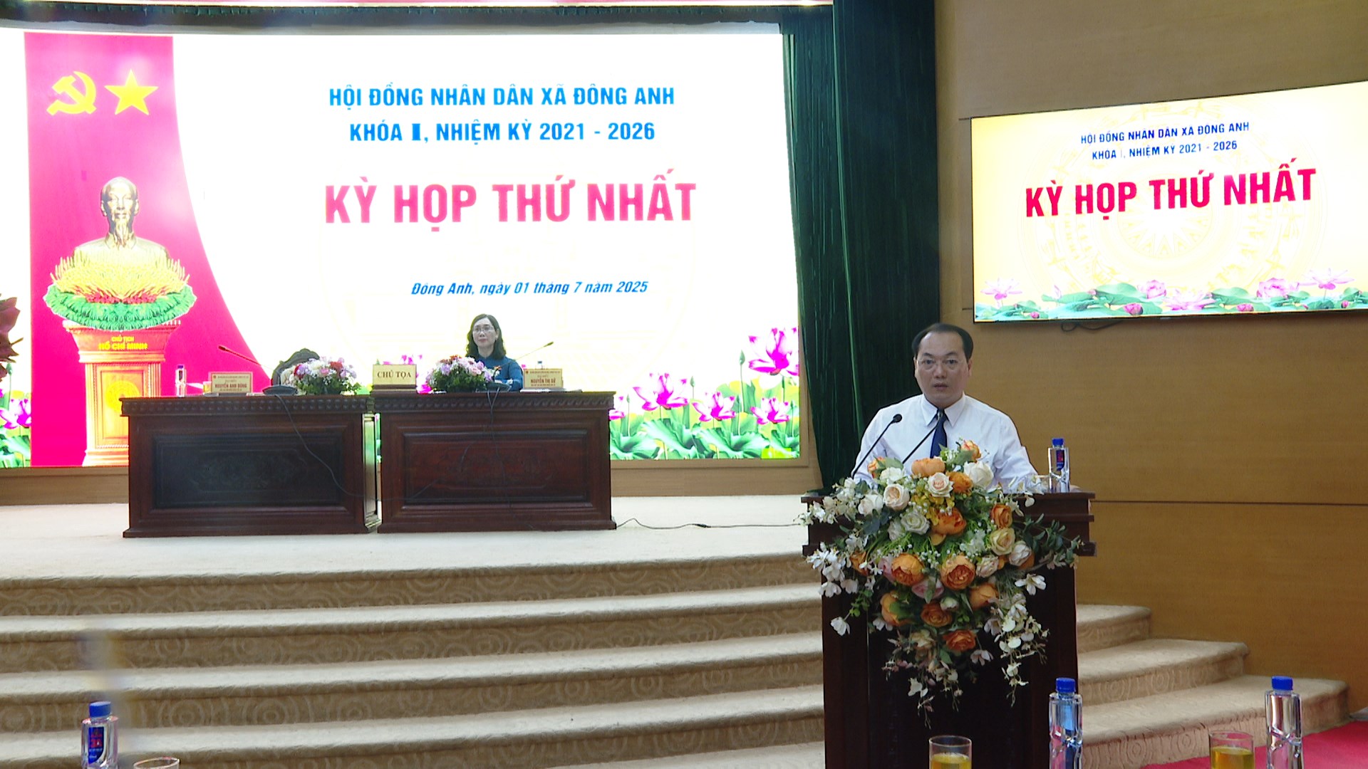 Kỳ họp thứ nhất HĐND xã Đông Anh khóa I, nhiệm kỳ 2021 – 2026- Ảnh 1.