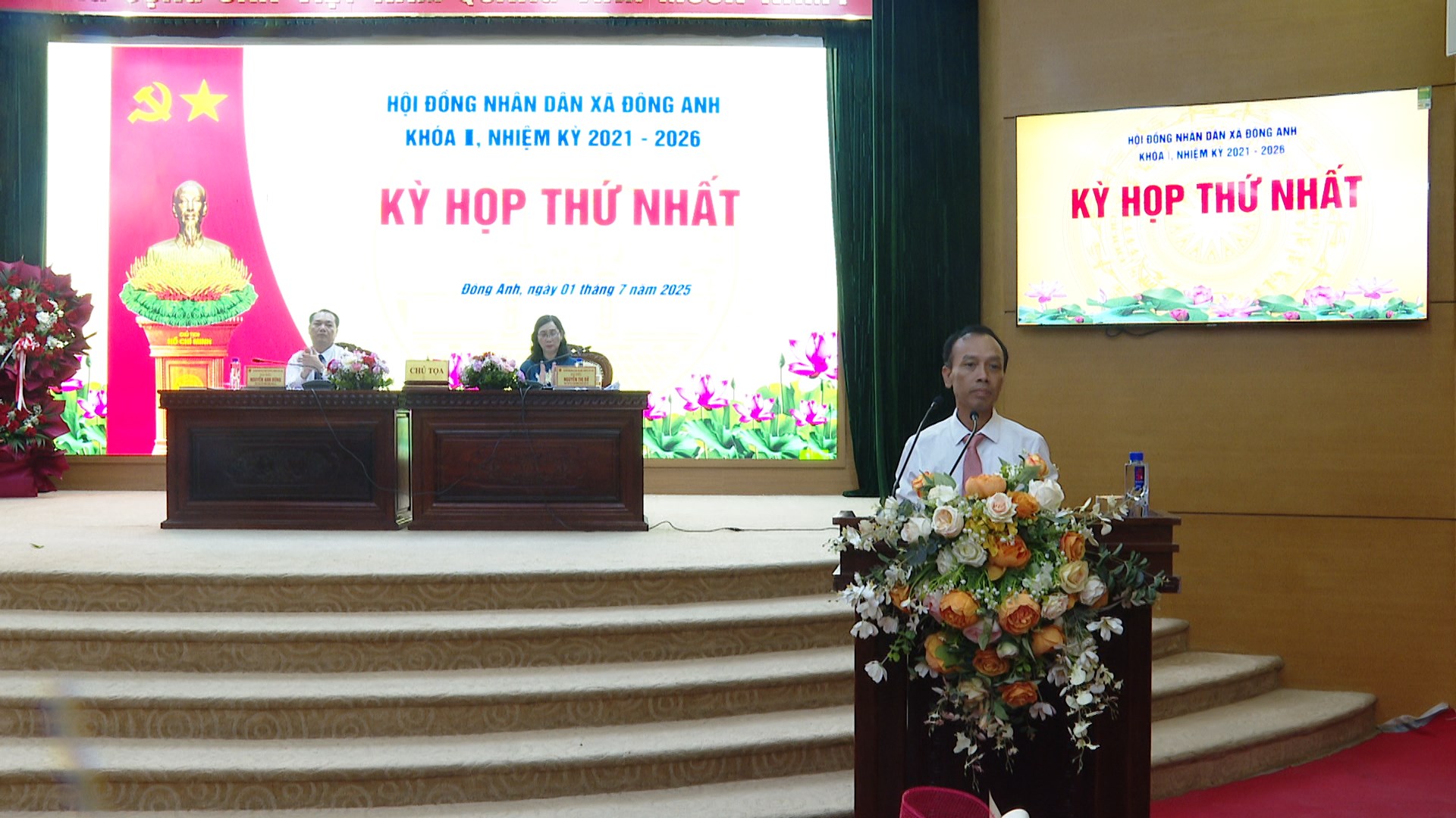 Kỳ họp thứ nhất HĐND xã Đông Anh khóa I, nhiệm kỳ 2021 – 2026- Ảnh 3.