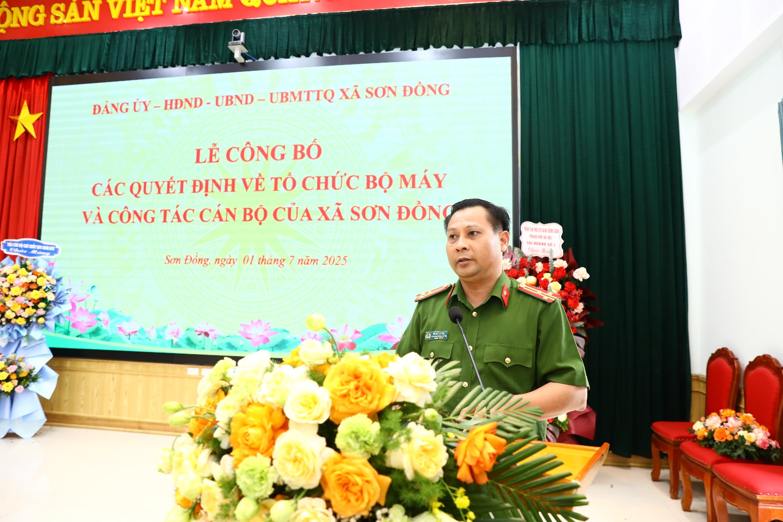 Sơn Đồng công bố các Quyết định về tổ chức bộ máy và công tác cán bộ- Ảnh 16.