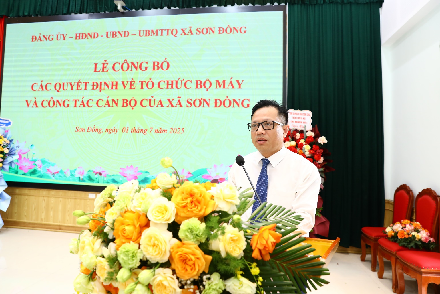 Sơn Đồng công bố các Quyết định về tổ chức bộ máy và công tác cán bộ- Ảnh 17.