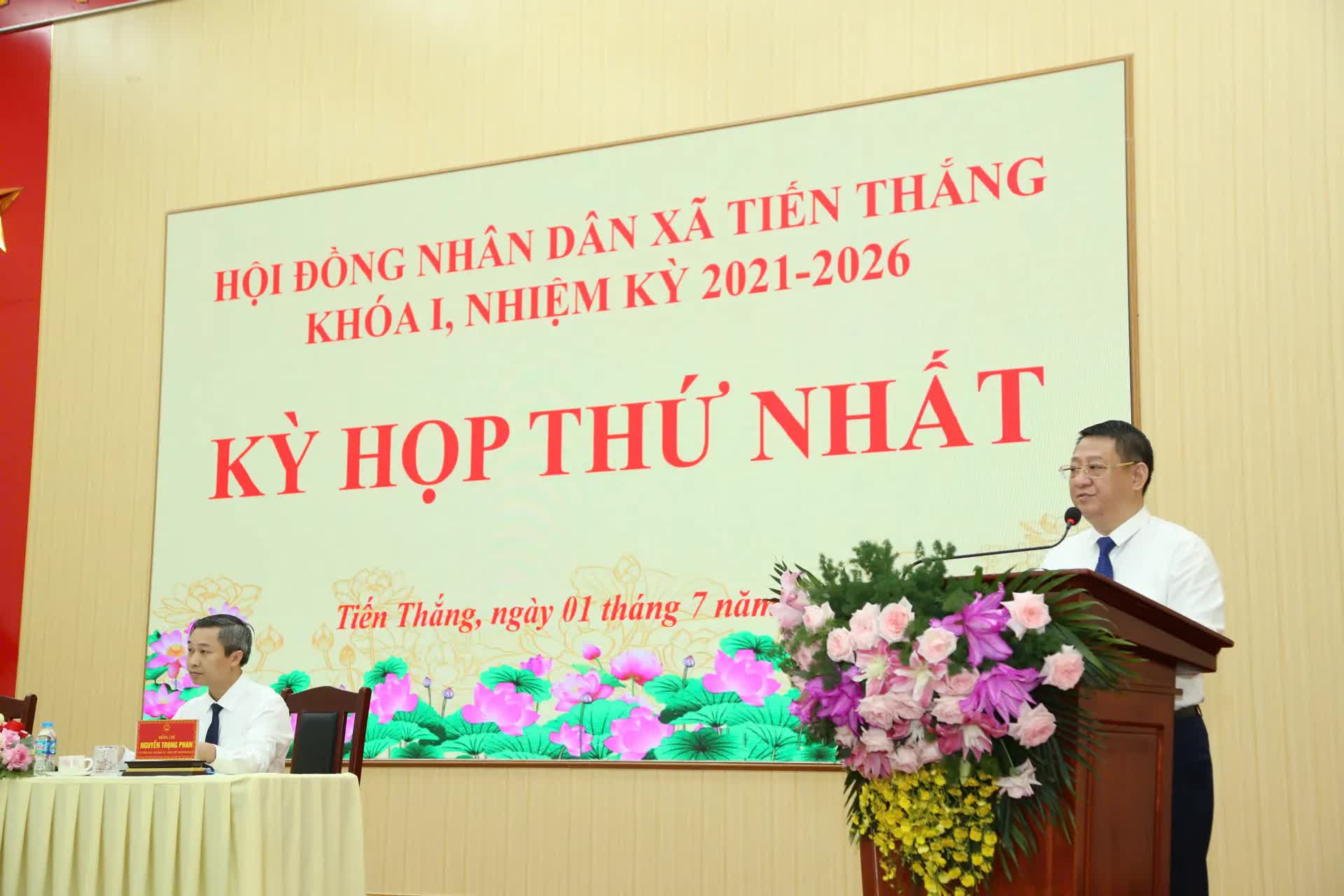 Xã Tiến Thắng: bắt tay vào công việc, vì Nhân dân phục vụ- Ảnh 1.