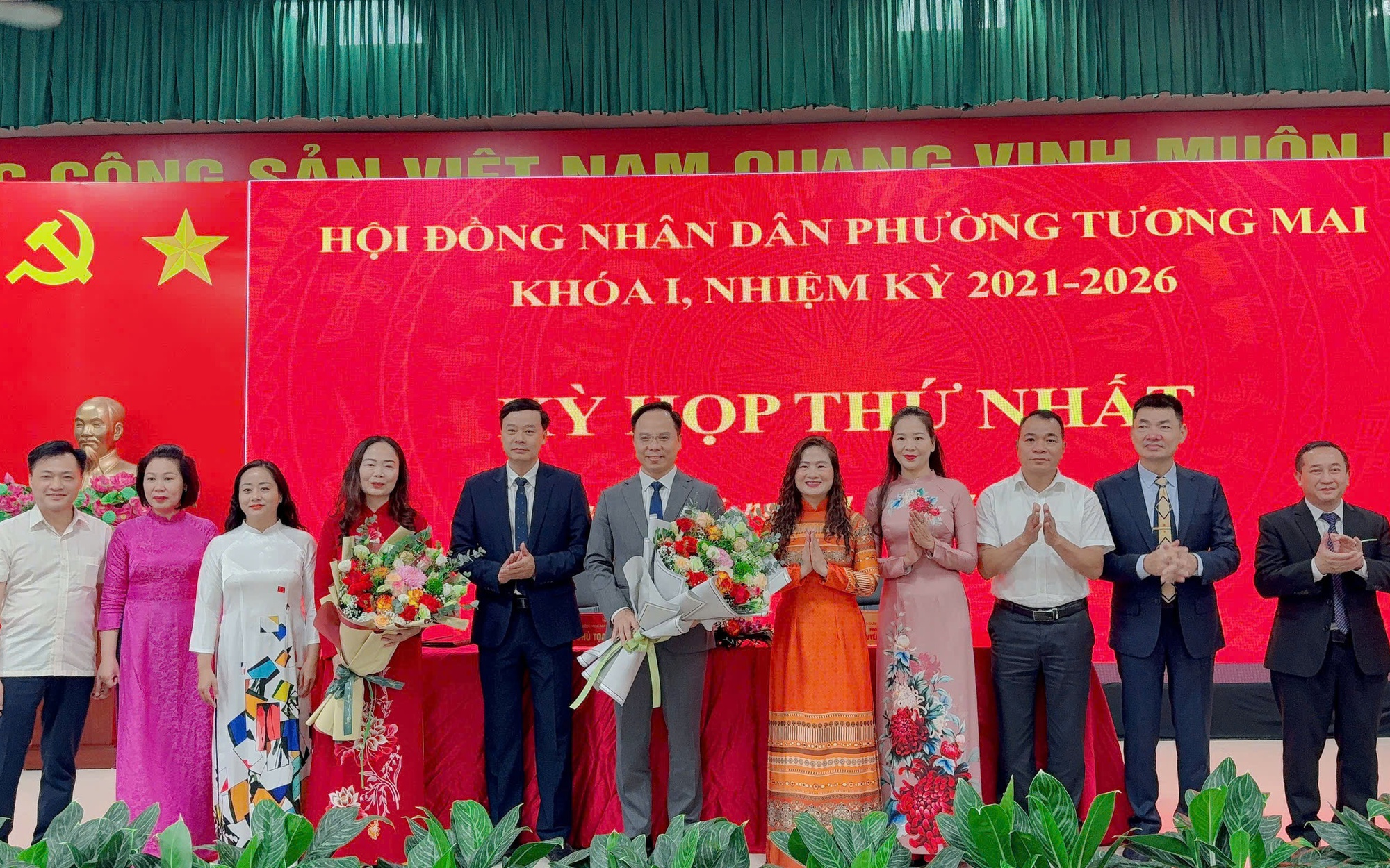 TIN PHÓNG SỰ: KỲ HỌP THỨ NHẤT HĐND PHƯỜNG TƯƠNG MAI, KHOÁ I, NHIỆM KỲ 2021- 2026