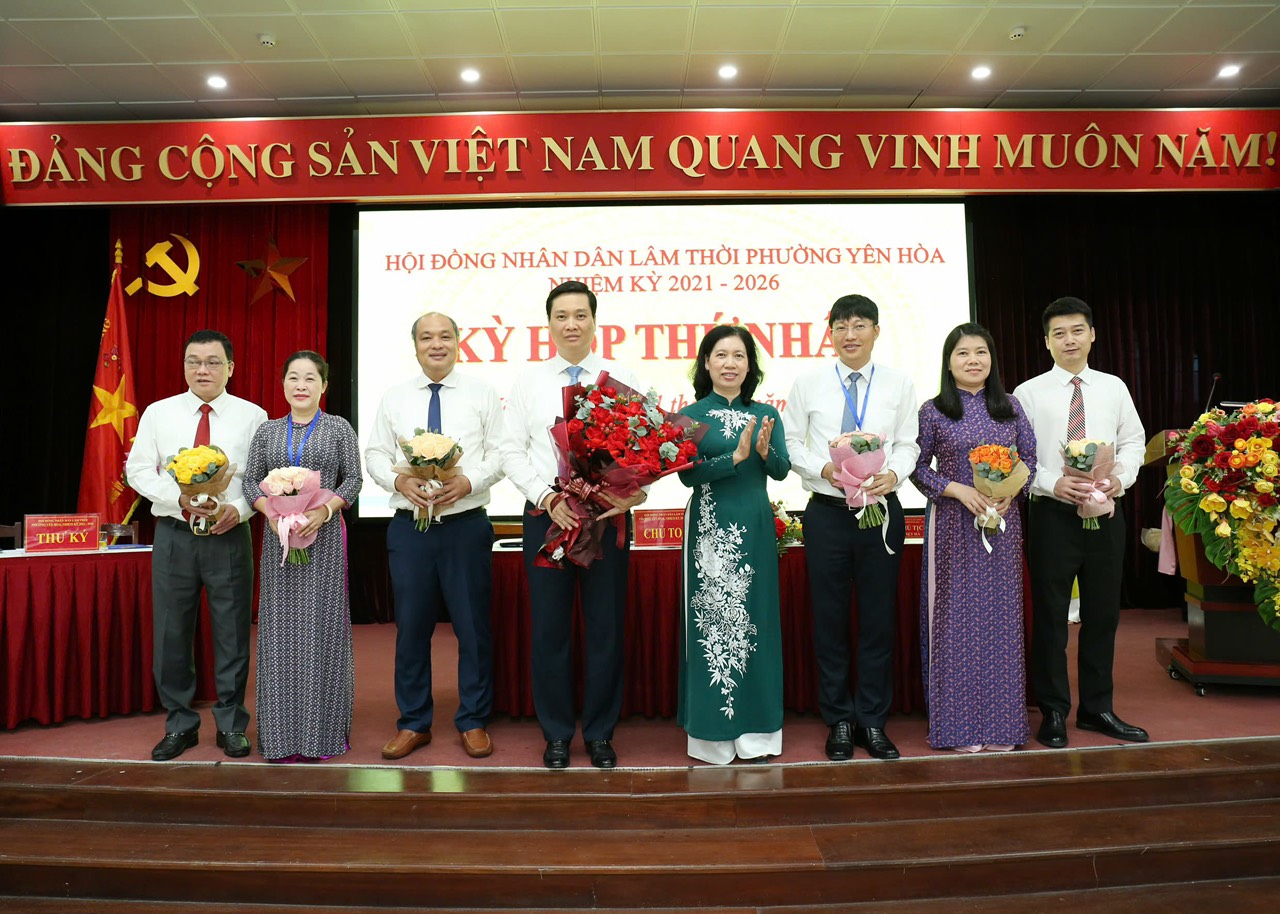 CHÙM ẢNH CÁC HOẠT ĐỘNG CỦA PHƯỜNG YÊN HÒA  TRIỂN KHAI THỰC HIỆN THEO MÔ HÌNH CHÍNH QUYỀN ĐỊA PHƯƠNG HAI CẤP- Ảnh 4.