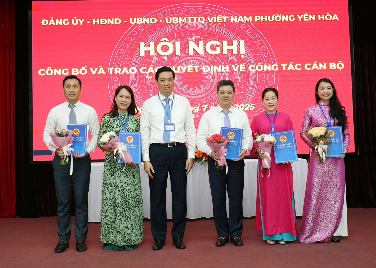CHÙM ẢNH CÁC HOẠT ĐỘNG CỦA PHƯỜNG YÊN HÒA  TRIỂN KHAI THỰC HIỆN THEO MÔ HÌNH CHÍNH QUYỀN ĐỊA PHƯƠNG HAI CẤP- Ảnh 9.