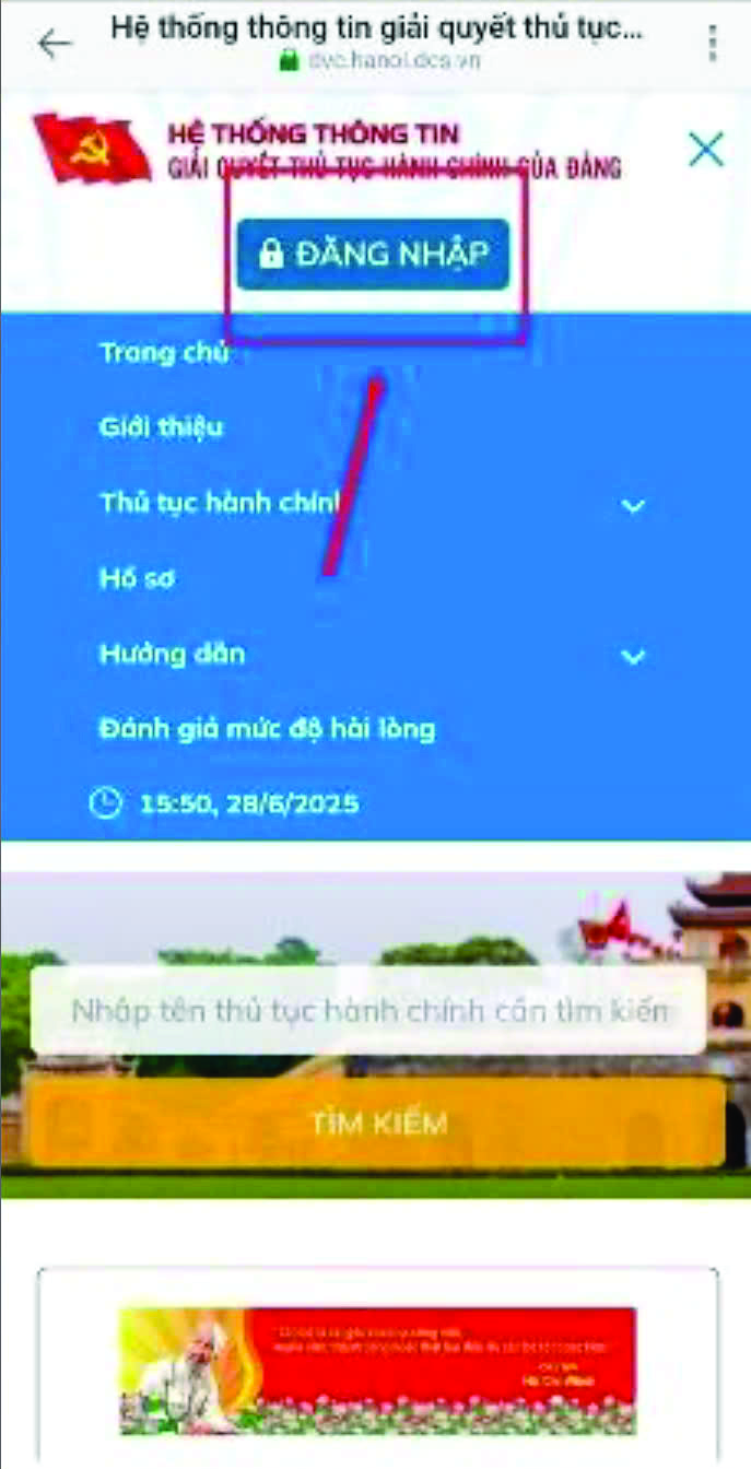 Đẩy mạnh tuyên truyền ứng dụng thực hiện các thủ tục hành chính của Đảng trên Cổng dịch vụ công Quốc gia- Ảnh 2.