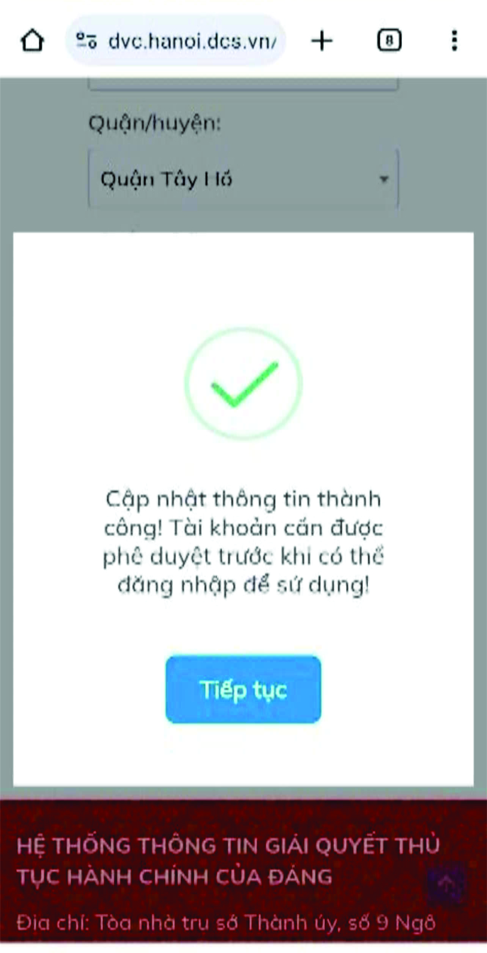 Đẩy mạnh tuyên truyền ứng dụng thực hiện các thủ tục hành chính của Đảng trên Cổng dịch vụ công Quốc gia- Ảnh 7.