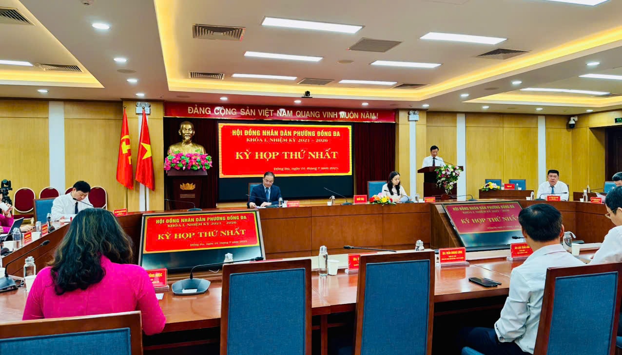 Phường Đống Đa tổ chức sinh hoạt chính trị ngày đầu thực hiện chính quyền địa phương hai cấp- Ảnh 4.