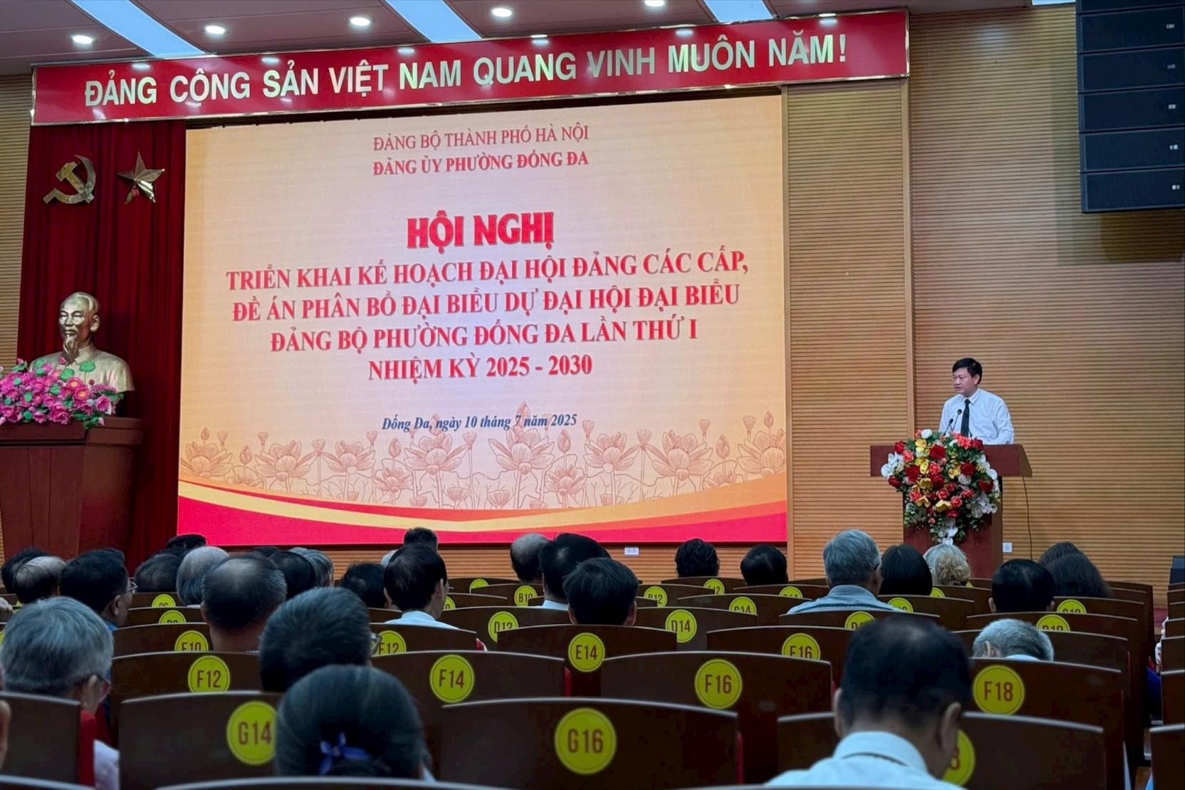 Đống Đa triển khai kế hoạch tổ chức Đại hội Đảng bộ phường- Ảnh 5.