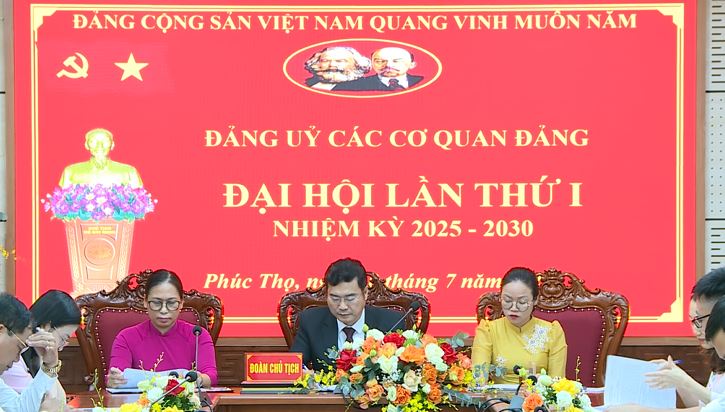 Đại hội Đảng uỷ các cơ quan Đảng lần thứ I, nhiệm kỳ 2025-2030- Ảnh 5.