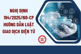Nghị định 194/2025/NĐ-CP hướng dẫn Luật Giao dịch điện tử về cơ sở dữ liệu quốc gia- Ảnh 1.