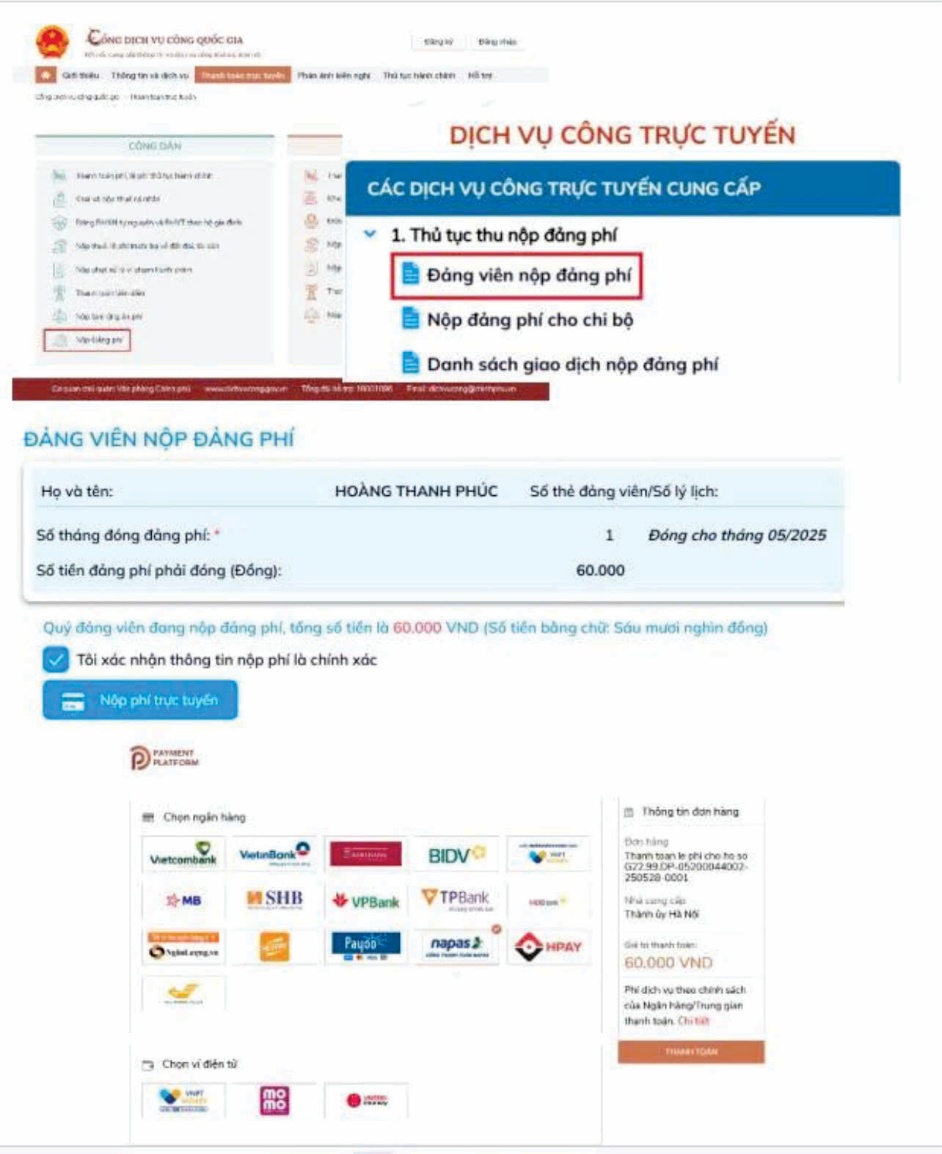 Đẩy mạnh tuyên truyền ứng dụng thực hiện các thủ tục hành chính của Đảng trên Cổng dịch vụ công Quốc gia- Ảnh 8.