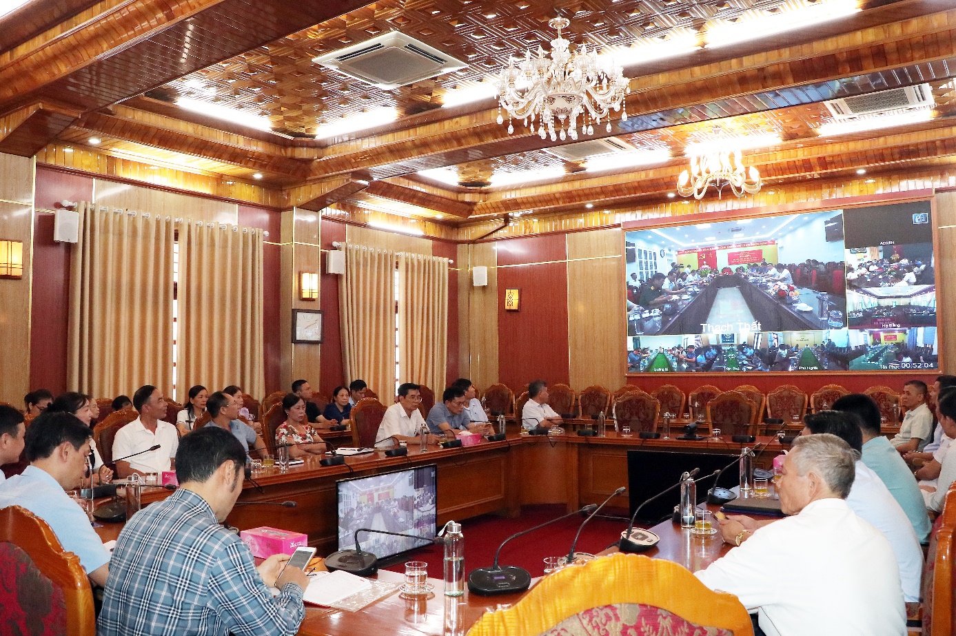 Chương Mỹ tham dự hội nghị đại biểu Quốc hội thành phố Hà Nội, đơn vị số 8 tiếp xúc cử tri sau kỳ họp thứ chín, Quốc hội khóa XV- Ảnh 2.