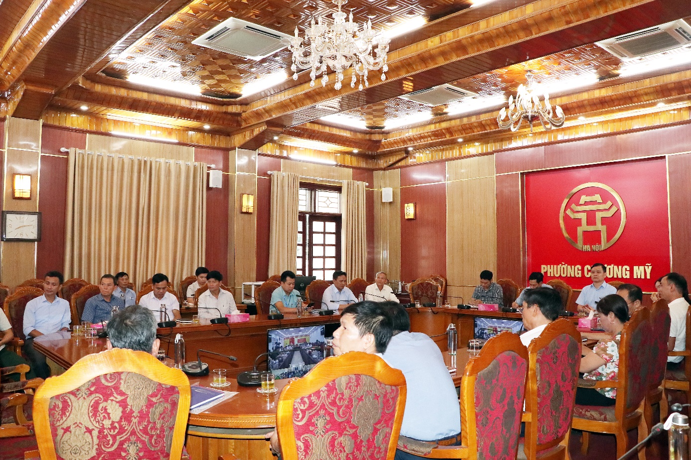 Chương Mỹ tham dự hội nghị đại biểu Quốc hội thành phố Hà Nội, đơn vị số 8 tiếp xúc cử tri sau kỳ họp thứ chín, Quốc hội khóa XV- Ảnh 3.