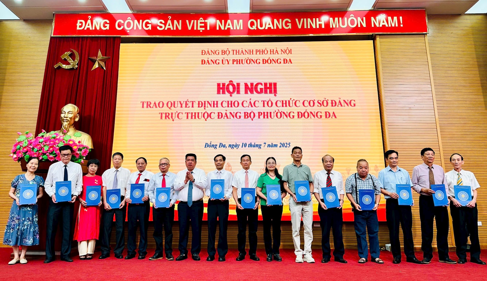 Đống Đa triển khai kế hoạch tổ chức Đại hội Đảng bộ phường- Ảnh 4.