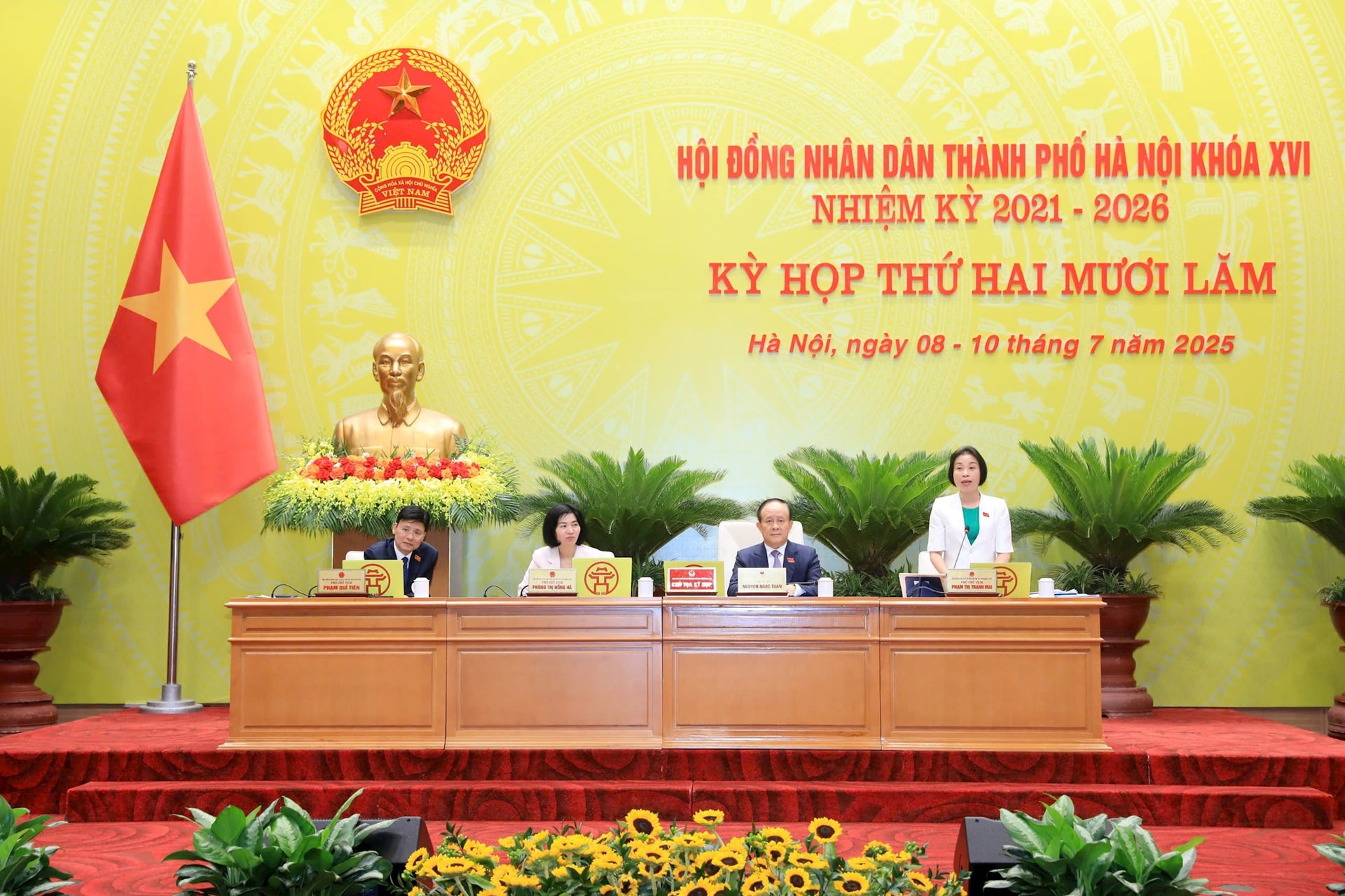 Bế mạc kỳ họp thứ hai mươi lăm, HĐND thành phố Hà Nội- Ảnh 3.