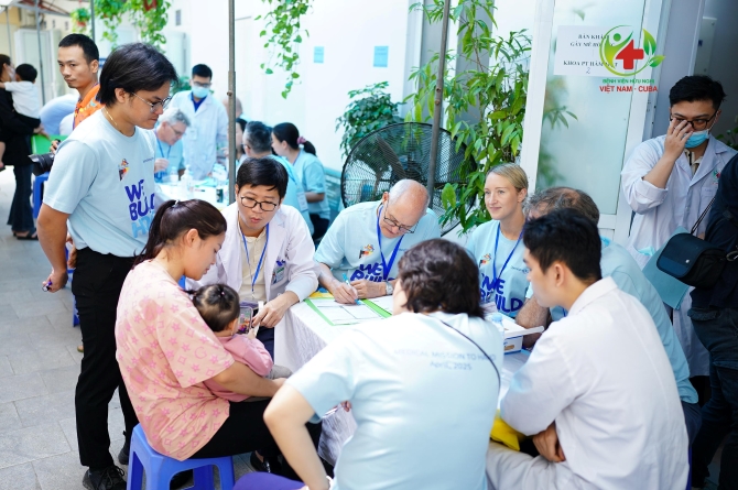 Hợp tác giữa Bệnh viện Hữu nghị Việt Nam - Cuba và Tổ chức Operation Smile Việt Nam trong điều trị toàn diện cho trẻ em bị dị tật vùng hàm mặt- Ảnh 1.