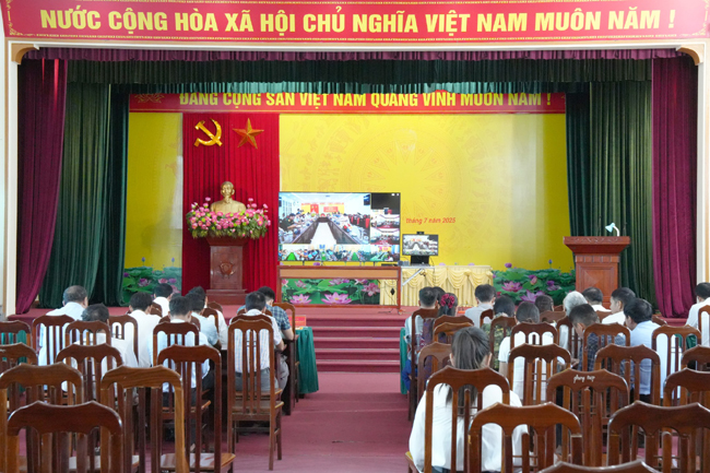 “Điểm cầu Xã Hạ Bằng: Tham gia Hội nghị Tiếp xúc Cử tri Sau Kỳ họp thứ 9, Quốc hội khóa XV”- Ảnh 1.