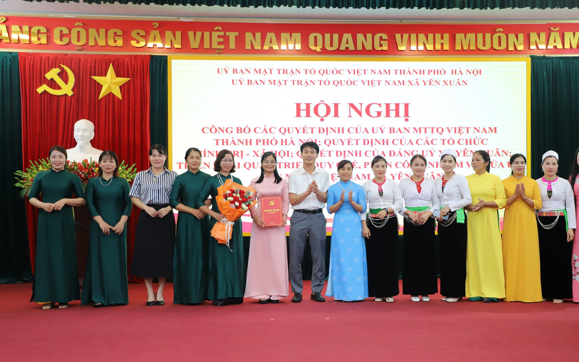 Hội nghị công bố các quyết định của Uỷ ban MTTQ Việt Nam TP Hà Nội Hội nghị công bố các quyết định của Uỷ ban MTTQ Việt Nam TP Hà Nội