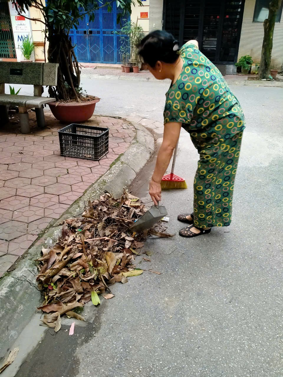 Phát huy vai trò cán bộ, hội viên phụ nữ trong công tác bảo vệ môi trường “Sáng - Xanh - Sạch - Đẹp” - Ảnh 4.