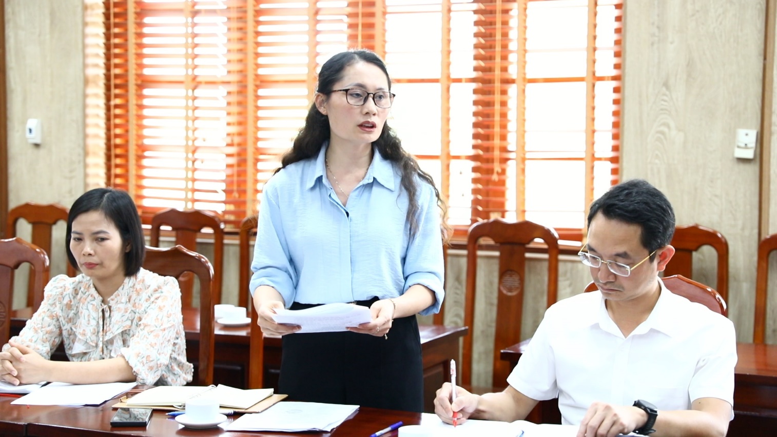 Đồng chí Phạm Gia Lộc chủ trì Giao ban Tiểu ban phục vụ Đại hội Đảng bộ xã nhiệm kỳ 2025-2030- Ảnh 6.