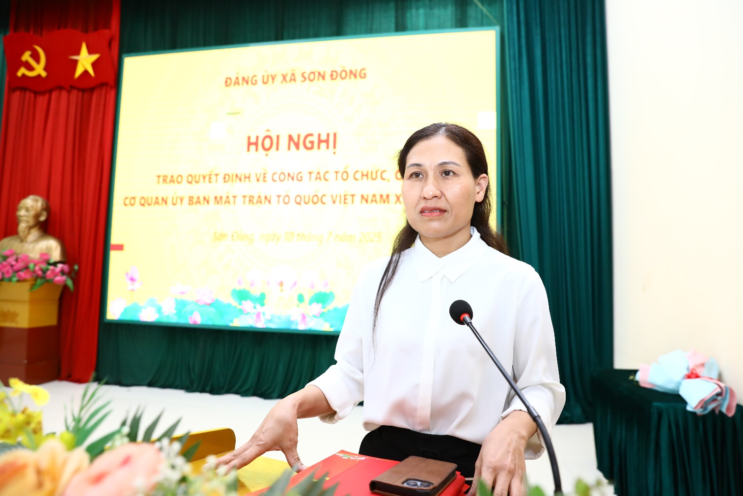 Mặt trận Tổ quốc xã Sơn Đồng triển khai kế hoạch 6 tháng cuối năm 2025- Ảnh 2.
