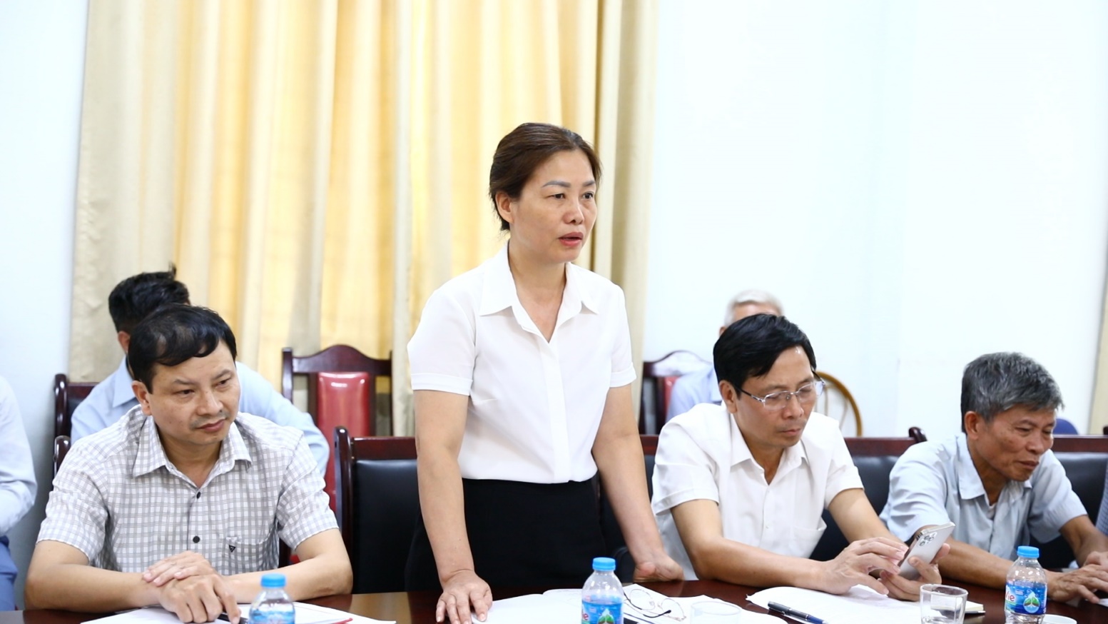 Lãnh đạo UBND xã Sơn Đồng chủ trì giao ban công tác tháng 7- Ảnh 4.