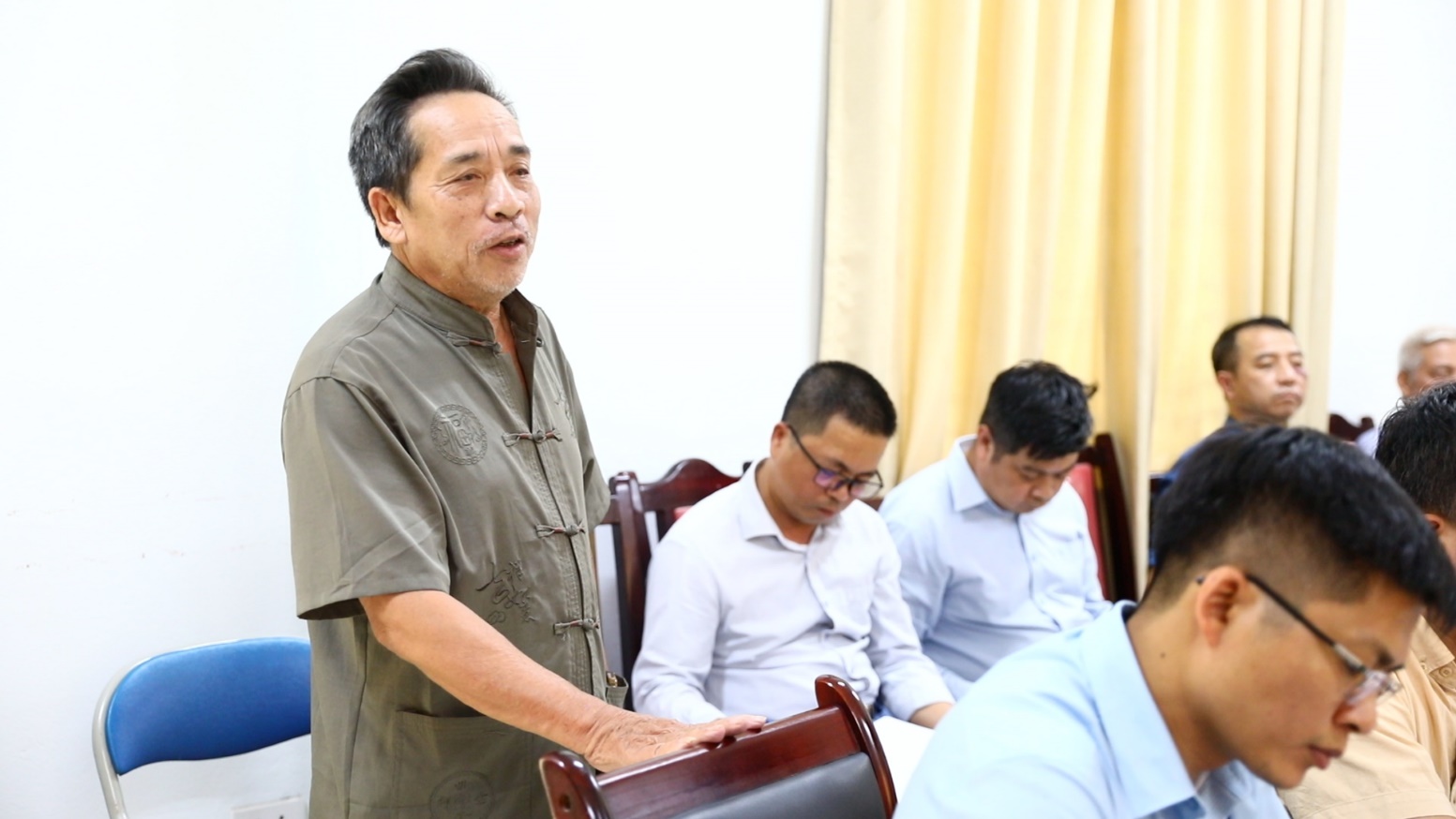 Lãnh đạo UBND xã Sơn Đồng chủ trì giao ban công tác tháng 7- Ảnh 5.