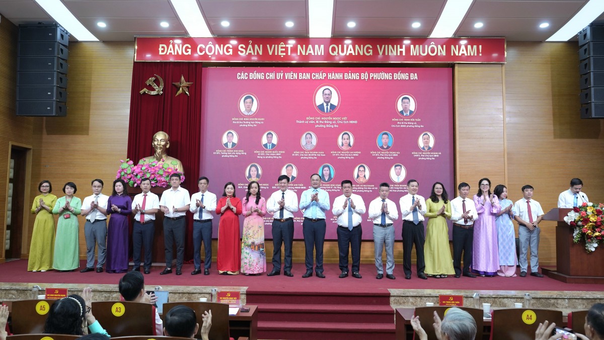 Phường Đống Đa tập trung chuẩn bị Đại hội Đảng bộ lần thứ nhất- Ảnh 1.