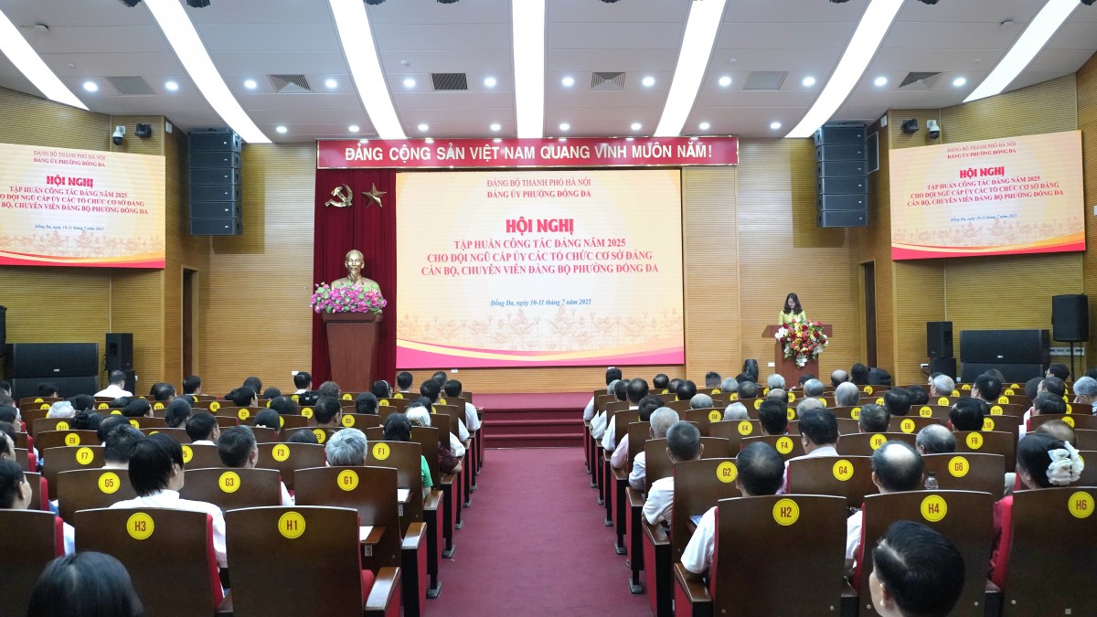 Phường Đống Đa tập trung chuẩn bị Đại hội Đảng bộ lần thứ nhất- Ảnh 2.
