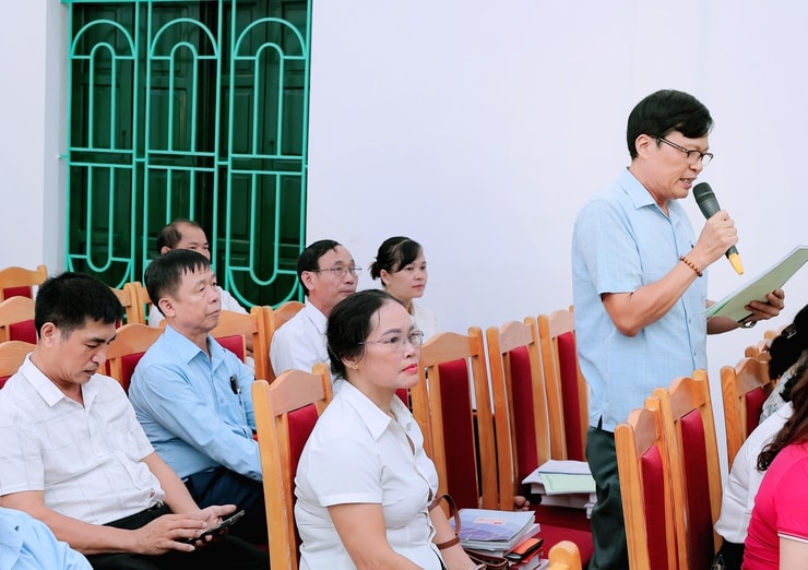 Đảng ủy xã Thư Lâm giao ban với các tổ chức Đảng trực thuộc- Ảnh 3.