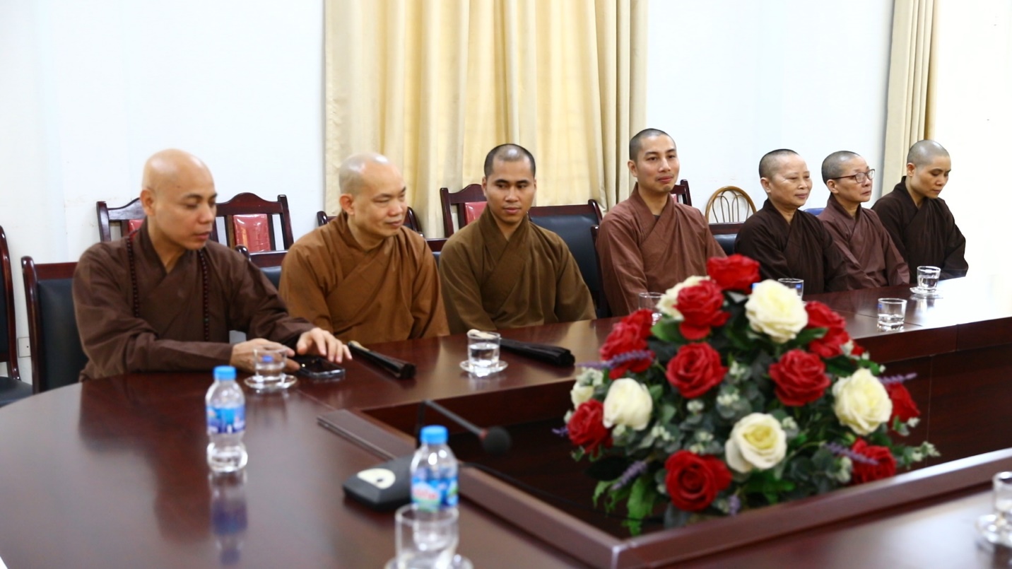Ban đại diện Phật giáo xã chúc mừng lãnh đạo xã chúc mừng cấp ủy, chính quyền xã Sơn Đồng (mới)- Ảnh 3.