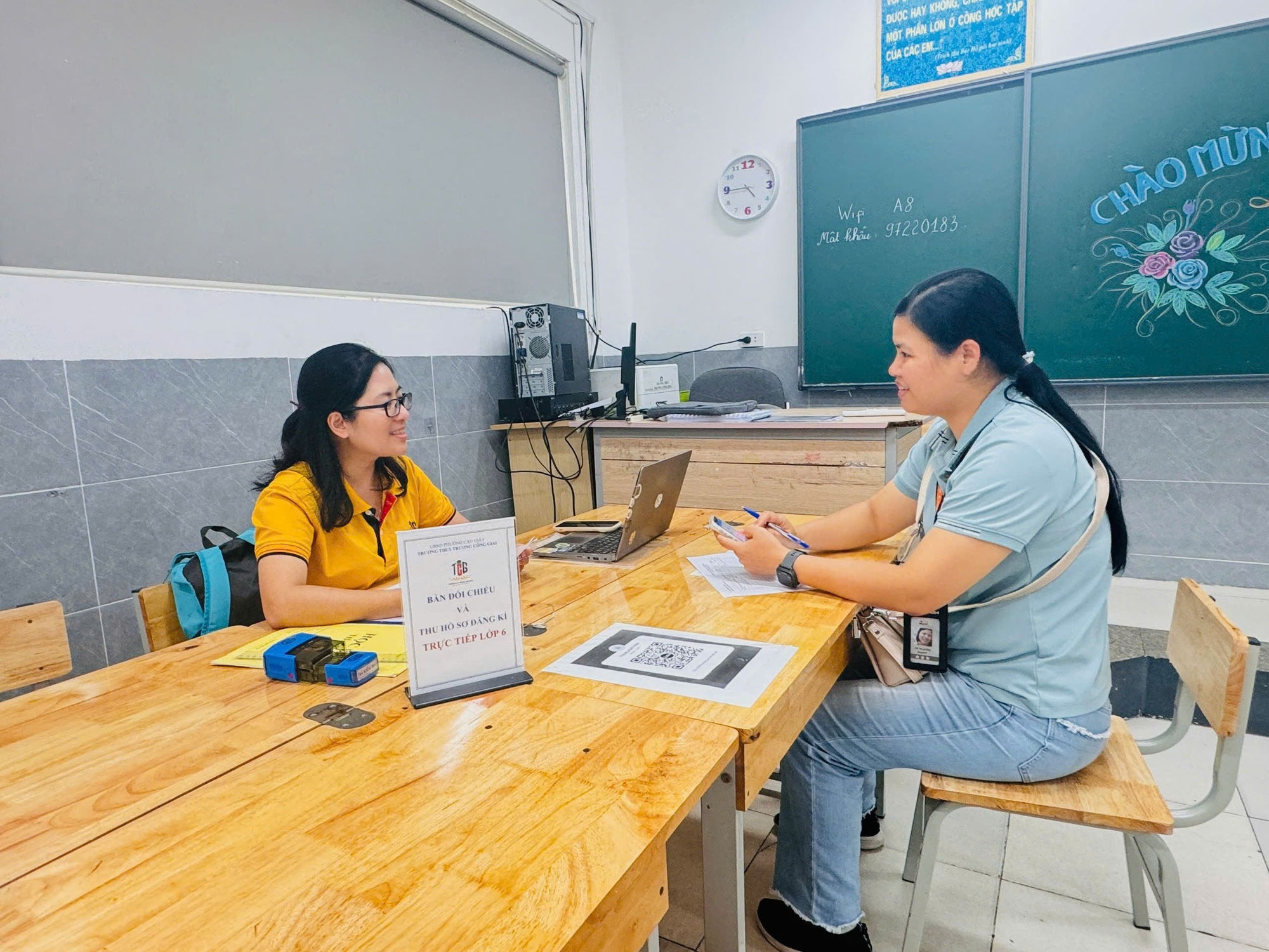 TRƯỜNG THCS TRƯƠNG CÔNG GIAI ĐỒNG HÀNH CÙNG QUÝ PHỤ HUYNH TRONG CÔNG TÁC TUYỂN SINH LỚP 6- Ảnh 1.