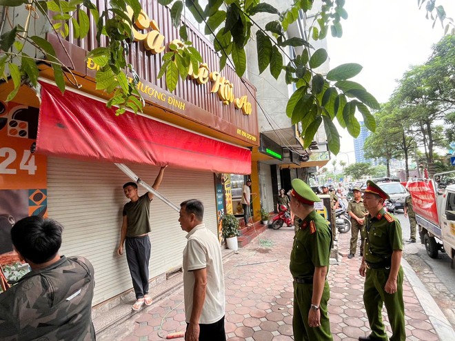 Xử lý vi phạm trật tự đô thị tại các tuyến đường dọc sông Tô Lịch- Ảnh 8.