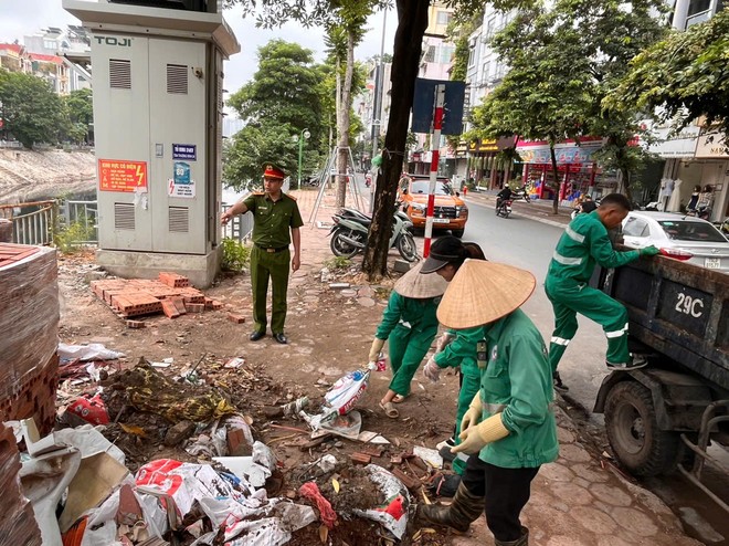Xử lý vi phạm trật tự đô thị tại các tuyến đường dọc sông Tô Lịch- Ảnh 6.