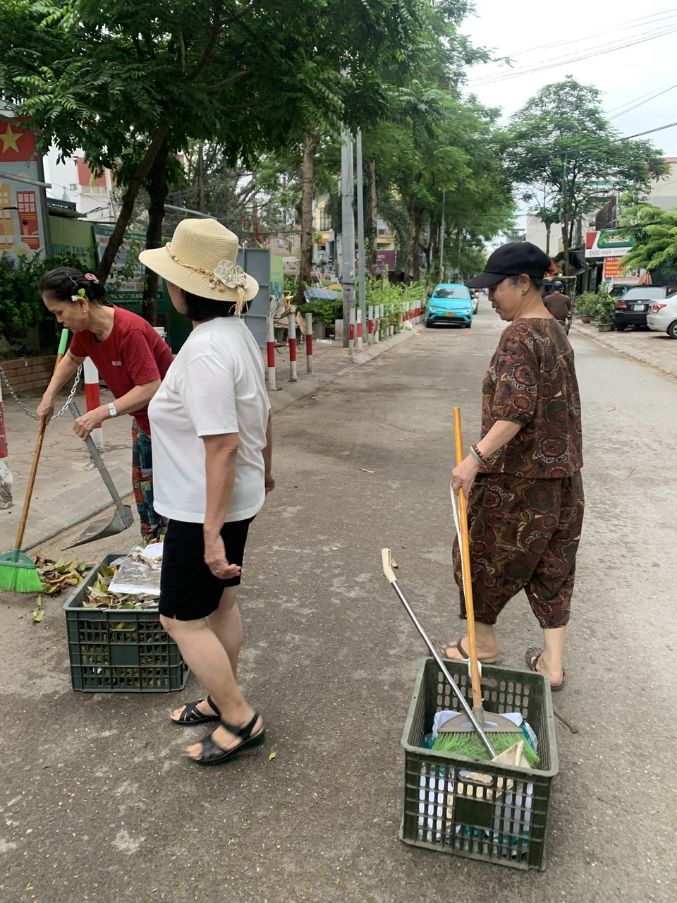 Ngày thứ 7 xanh tại phường Ngọc Hà- Ảnh 2.