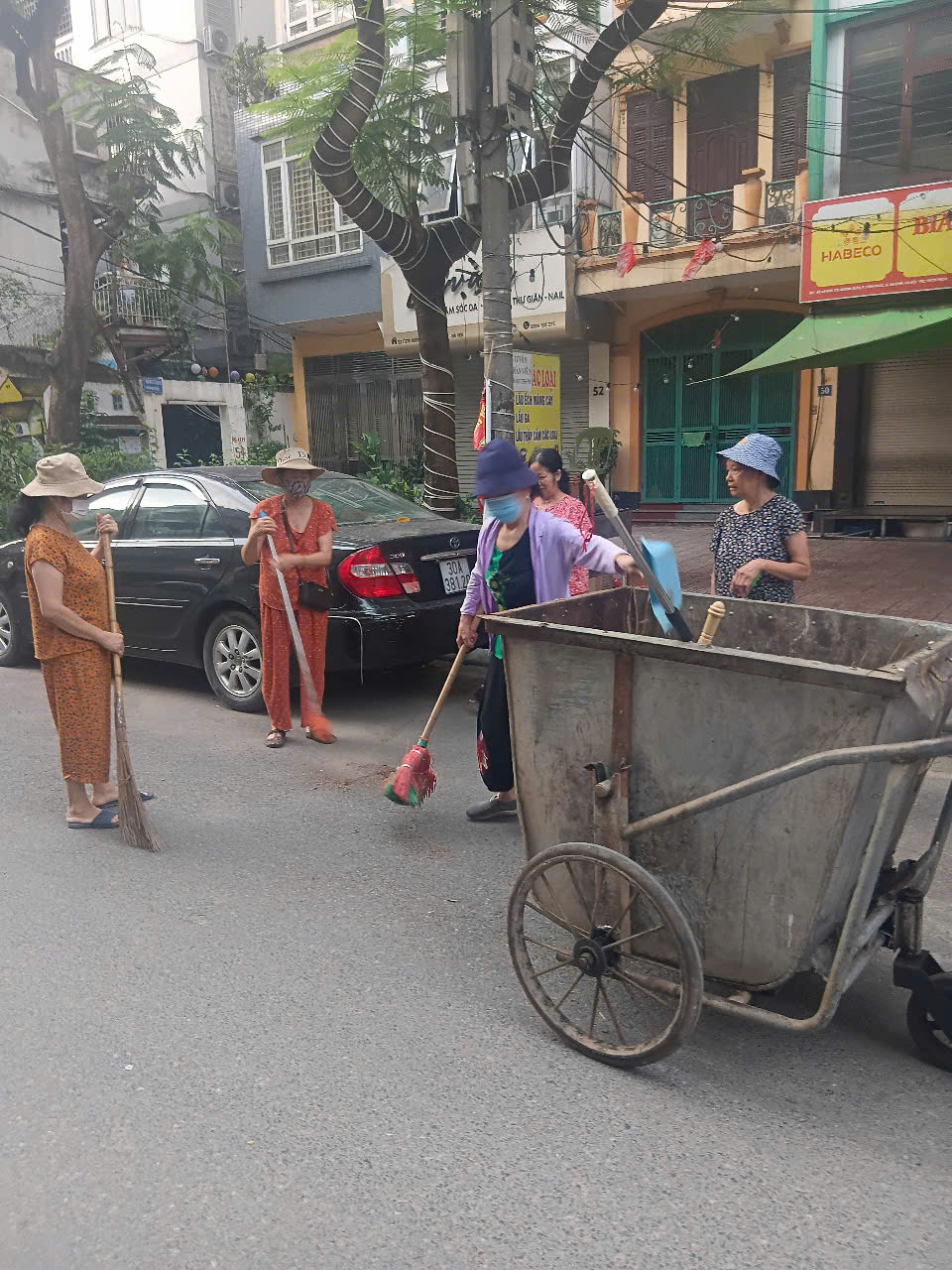 Ngày thứ 7 xanh tại phường Ngọc Hà- Ảnh 3.